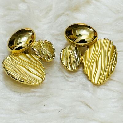z – Gold Plated Earrings