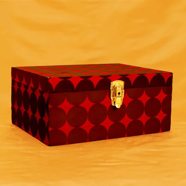 Gift Box – Patterned Wine