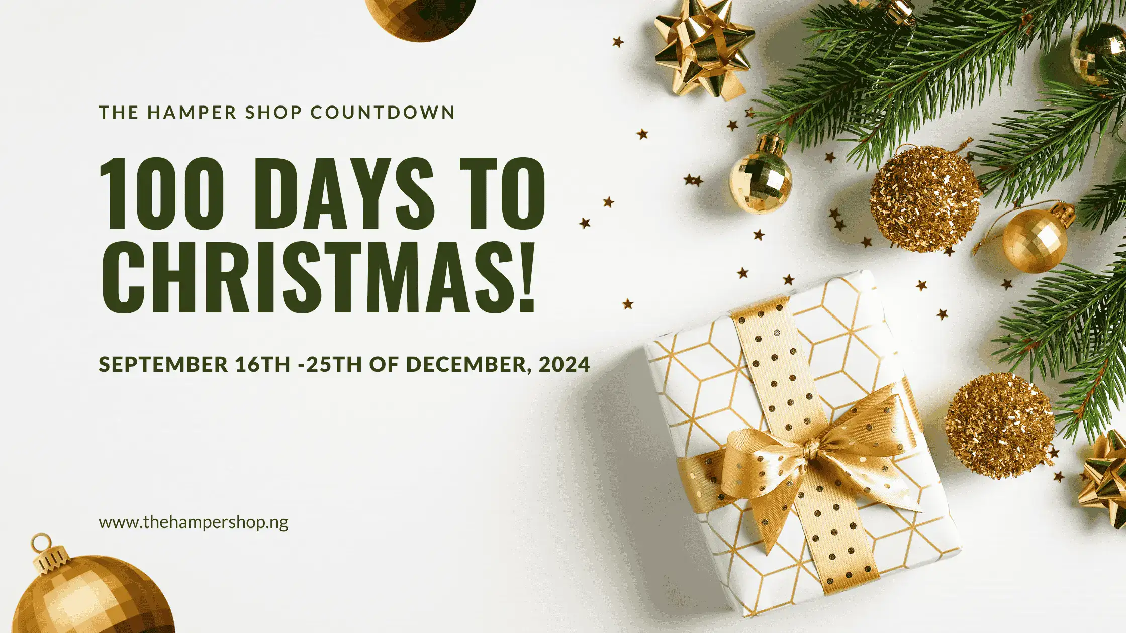 Countdown to Christmas: Get Ready for Our Exciting 100-Day Christmas Campaign!