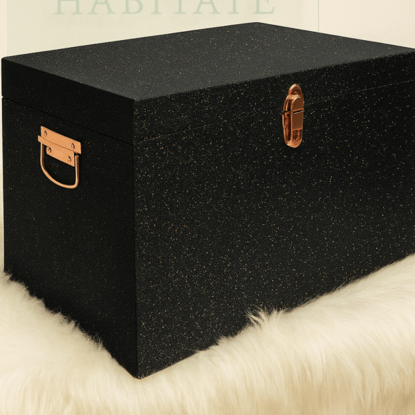 Hamper Gift Boxes- Glittering Black
