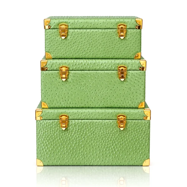 Leather Trunks-Green