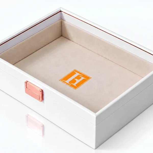 White Wooden Boxes