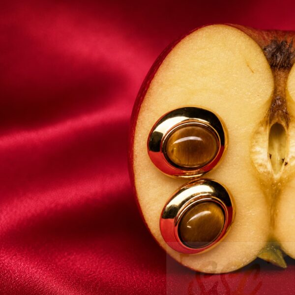 Statement Earrings, Cocoa